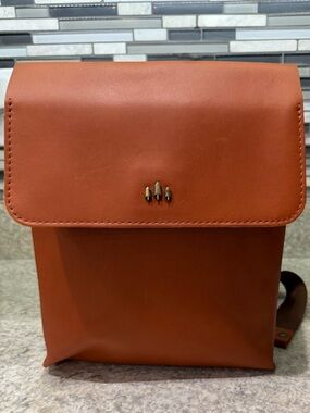Portland Leather Tuscany Sierra backpack.